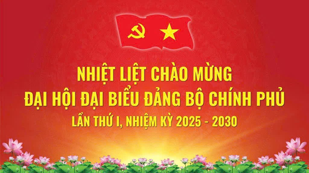 Cục Hóa chất chào mừng Đại hội Đại biểu Đảng bộ Chính phủ
